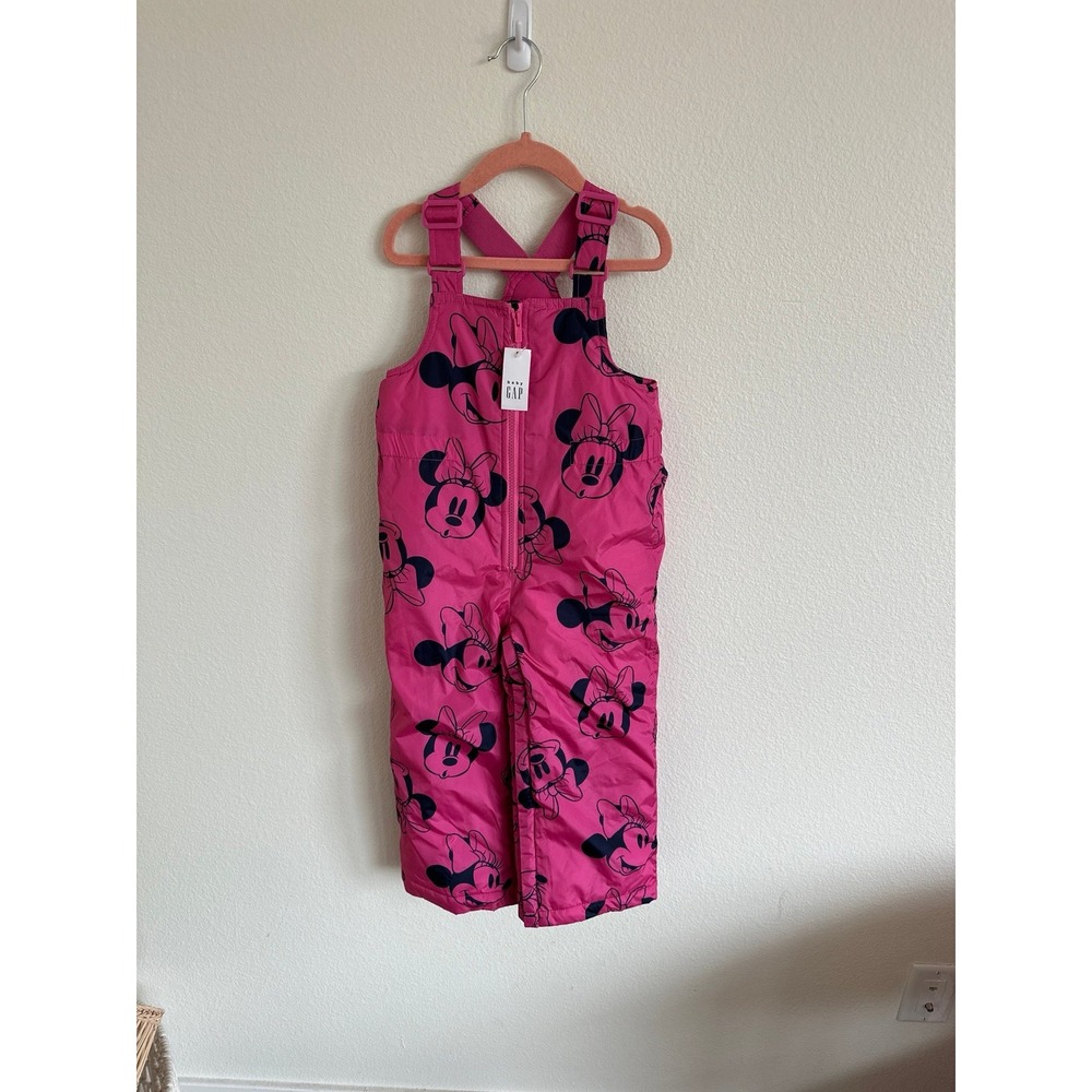 New  Baby Gap Minnie Mouse snow suit Size 4 toddler